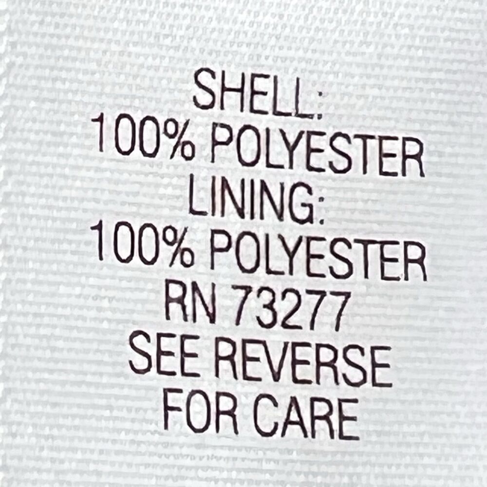 Dana Buchman Sleeveless Shift Dress Sz L Blue Multicolor Print Lined Lightweight - Picture 7 of 7